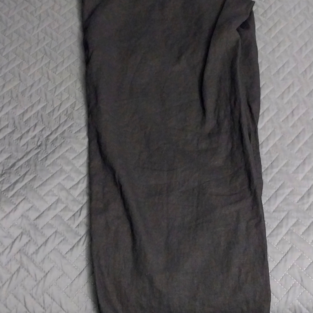 H&M Black Linen Pants